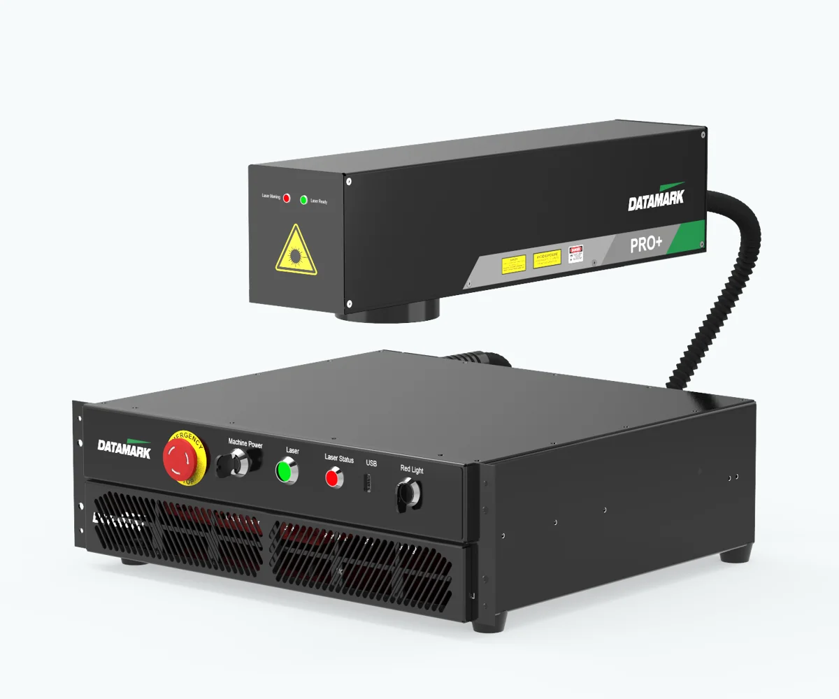 Máquinas de marcado láser Datamark Fiber Laser PRO+ para grabado de piezas