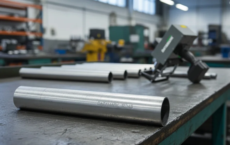 Marcaje de tubos de acero