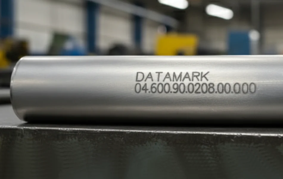 Marcado de tubos de acero