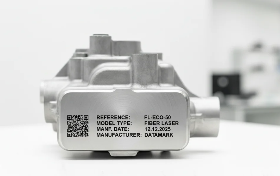 Grabado láser en piezas de metal